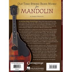 Weidlich Joseph Old Time String Band Music For Mandolin Book/Cd