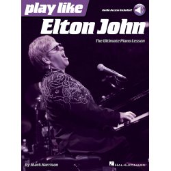 Play Like Elton John The Ultimate Piano Lesson Pf Bk/Audio Online