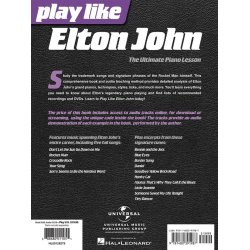 Play Like Elton John The Ultimate Piano Lesson Pf Bk/Audio Online