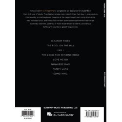 Five Finger Piano Songbook: The Beatles Hits