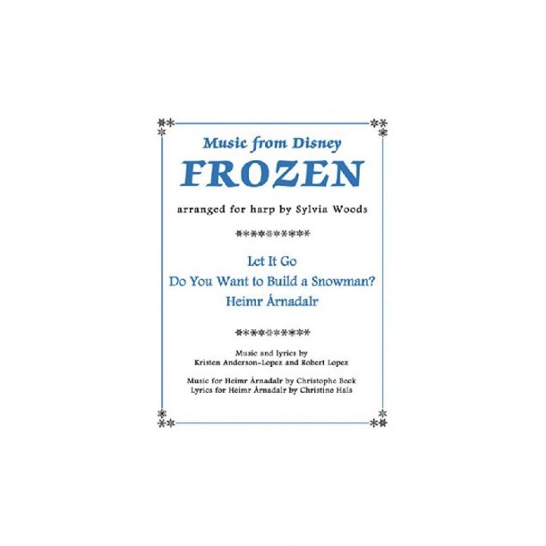 Music From Disney's Frozen For Harp