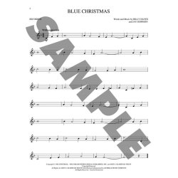 Christmas Hits Recorder Songbook Rec Bk