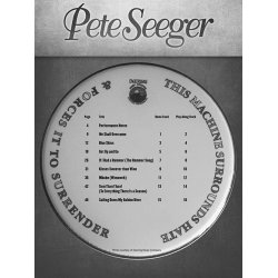 Banjo Play-Along Volume 5: Pete Seeger (Book/CD)