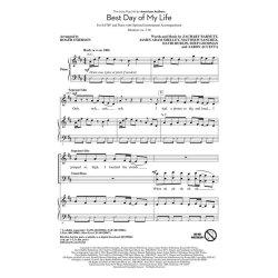 American Authors Best Day Of My Life (Arr Emerson Roger) Satb Choral