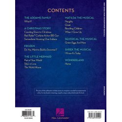 Kids' Songs From Contemporary Musicals (Book/Online Audio)