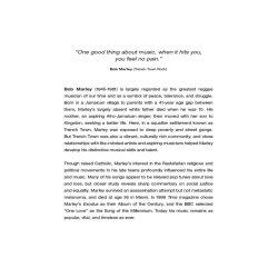 Bob Marley For Piano Duet