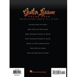 Guitar Lesson Value Pack: Seven Classic Books All In One