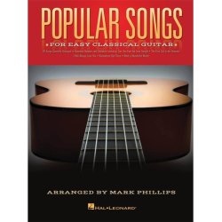 Popular Songs For Easy Classical Guitar
