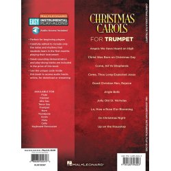 Trumpet Easy Instrumental Play-Along: Christmas Carols (Book/Online Audio)
