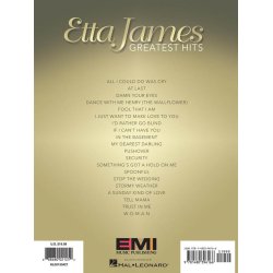 James Etta Greatest Hits Original Keys For Singers Vce/Pf Bk