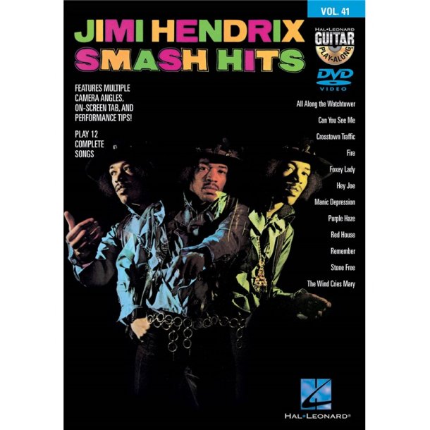 Guitar Play-Along: Jimi Hendrix &ndash; Smash Hits