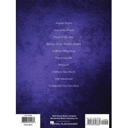 Menken Alan Aladdin Broadway Musical Easy Piano Vocal Selections Bk