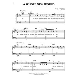 Menken Alan Aladdin Broadway Musical Easy Piano Vocal Selections Bk