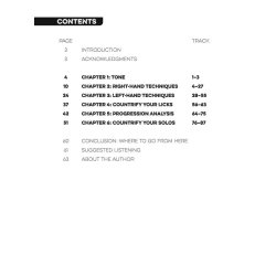 Jeff Adams: How To Play Country Lead Guitar (Book/Online Audio)