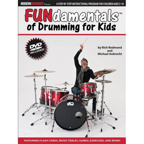 Modern Drummer Presents: FUNdamentals&trade; Of Drumming For Kids (Book/DVD)