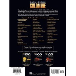 Bass Lesson Goldmine: 100 Jazz Lessons (Book/Online Audio)