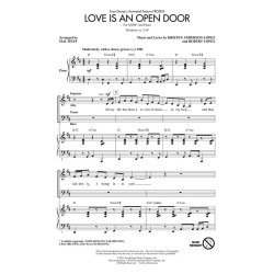 Love Is An Open Door From Frozen (Arr Huff Mac) Satb Choral