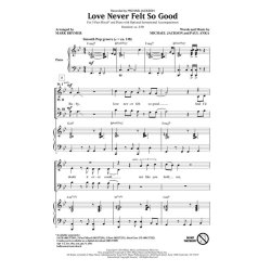 Michael Jackson: Love Never Felt So Good (Arr. Brymer) (3-Part)