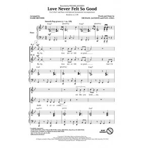 Michael Jackson: Love Never Felt So Good (Arr. Brymer) (2-Part)