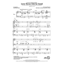 Michael Jackson: Love Never Felt So Good (Arr. Brymer) (ShowTrax CD)