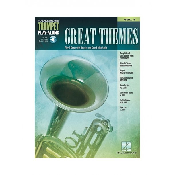 Great Themes: Trumpet Play-Along Volume 4 (Book/Online Audio)