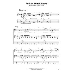 Guitar Play-Along Volume 182: Soundgarden (Book/Online Audio)