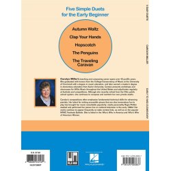 Miller Carolyn 5 Easy Duets Early To Mid-Elementary Level Pf Bk