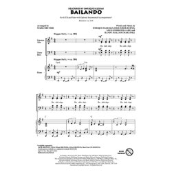 Iglesias Enrique Bailando (Arr Brymer Mark) Satb Choral