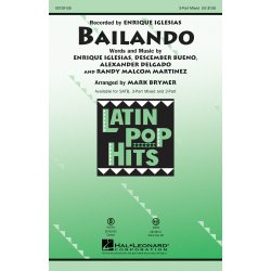 Iglesias Enrique Bailando (Arr Brymer Mark) 3 Part Choral