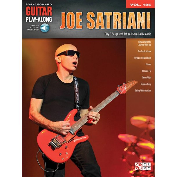 Joe Satriani : Guitar Play-Along Volume 185
