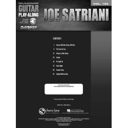 Joe Satriani : Guitar Play-Along Volume 185