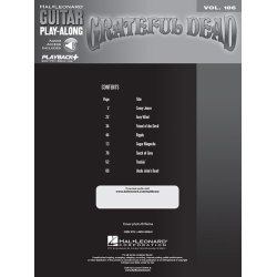 Guitar Play-Along Vol. 186: Grateful Dead (Book/Online Audio)