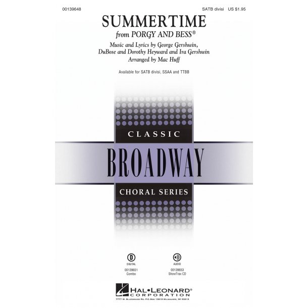 Summertime : from Porgy and Bess