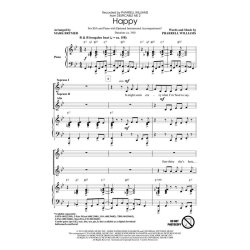 Williams Pharrell Happy From Despicable Me 2 (Brymer Mark) Ssa Choral