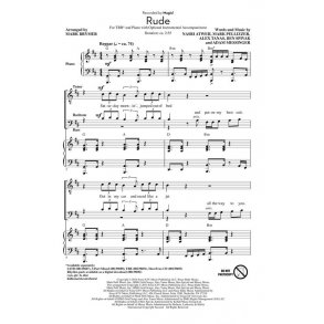 Magic!: Rude (Arr. Brymer) (TBB)