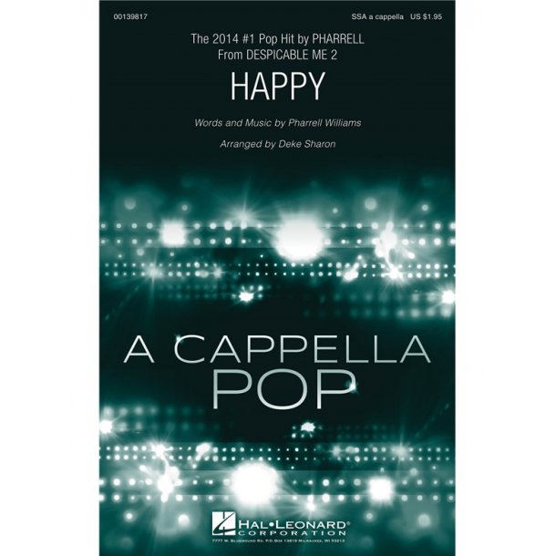 Pharrell: Happy (SSA Songbook)