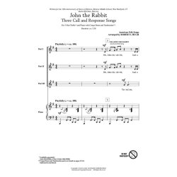 John the Rabbit : Three Call and Response Songs