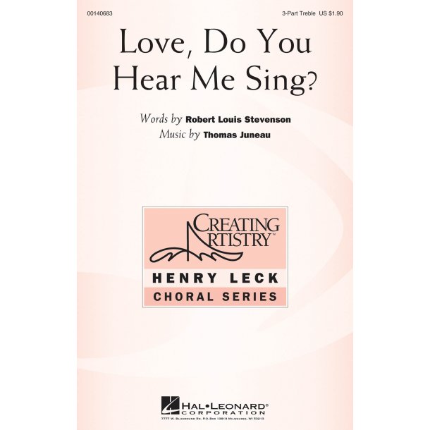 Love, Do You Hear Me Sing?