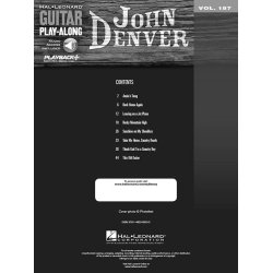 Guitar Play-Along Volume 187: John Denver (Book/Online Audio)