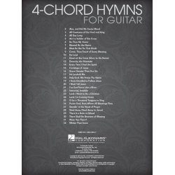 4-Chord Hymns For Guitar