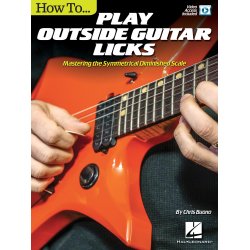 Chris Buono: How To Play Outside Guitar Licks (Book/Online Video)