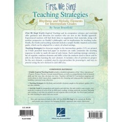 Brumfield First We Sing Teaching Strategies Intermediate Resource Pk