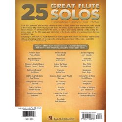 Eric J. Morones: 25 Great Flute Solos
