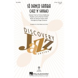 S&oacute; Dan&ccedil;o Samba (Jazz 'n' Samba) : Discovery Level 1