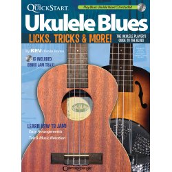 Kev's Quickstart Ukulele Blues Licks Tricks & More Uke Bk/Cd