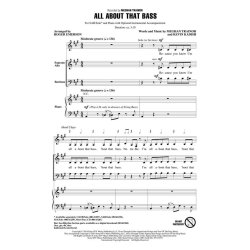 Trainor Meghan/Kadish Kevin All About That Bass (Arr Emerson) Sab Chor