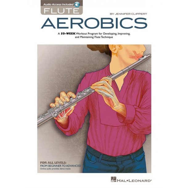Jennifer Clippert: Flute Aerobics (Book/Online Audio)