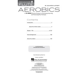 Jennifer Clippert: Flute Aerobics (Book/Online Audio)
