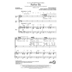 Clean Bandit Rather Be (Arr Brymer Mark) Satb Choral