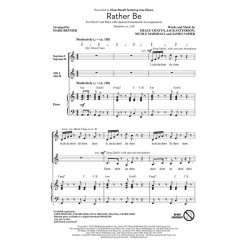 Clean Bandit Rather Be (Arr Brymer Mark) Ssaa Choral
